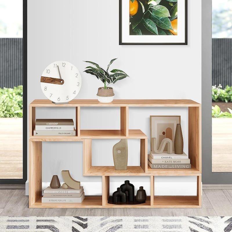 Convertible / Expandable Modern Wooden TV Stand For Up To 55" TV