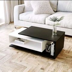 Lucas Modern Design wooden Coffee Table with Storage