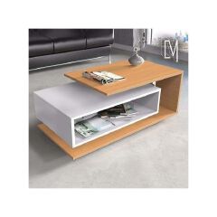 Lucas Modern Design wooden Coffee Table with Storage