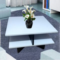 Hamilton Modern Design Coffee Table With Storage (All Black)