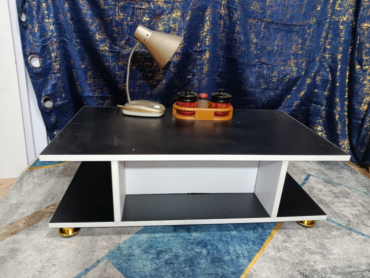 RATONA Modern Design Coffee Table With Storage (Multicolor)