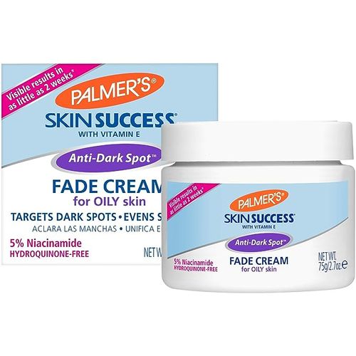 Palmers Skin Success Anti-Dark Spot Fade Cream, For Oily Skin

Palmer's Skin Success Even-tone Fade Cream for Oily Skin is formulated with the most advanced skincare ingredients to radiate the skin.
