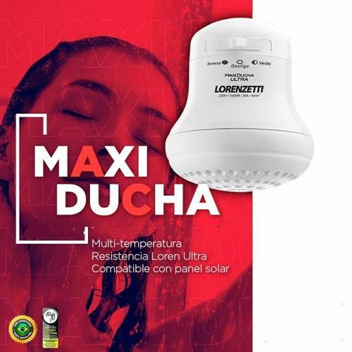 Lorenzetti Hot Water Heater Instant Shower Durable Energy Saving Shower(for salty/fresh water). Exclusive 3 Power Temperature Setting Selector 220/240 Volt 5500W High Quality 5500 Watts.