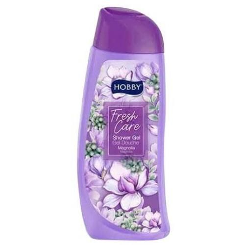 Hobby Fresh Care Magnolia Shower Gel- 500ml Gentle on your skin and removes all skin impurities.Wash your way to a softer, cleaner skin with a rich, bubbly lather bursting with fragrance.