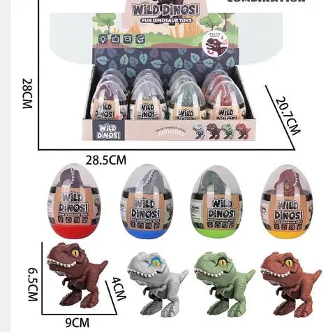 Hot selling educational toys Small MOQ dinosaur surprise egg toy dinosaur toys