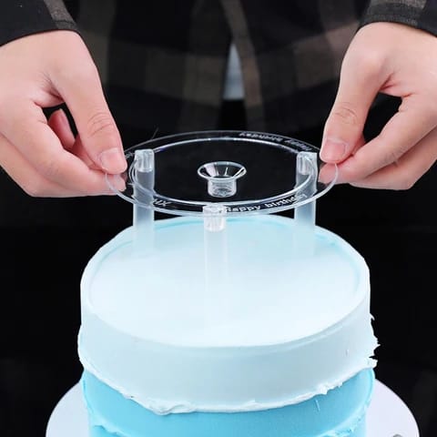 Birthday Wedding Cake Stand Multi Tier Cake Support Frame Food Grade Multi-layer Plastic Cake Tools
