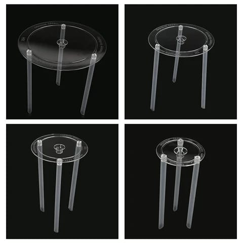 Birthday Wedding Cake Stand Multi Tier Cake Support Frame Food Grade Multi-layer Plastic Cake Tools