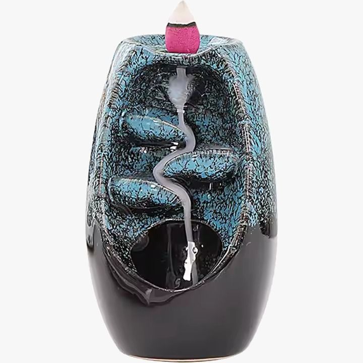 waterfall Incense burner cones Incense Fountain Ceramic holder Home decoration