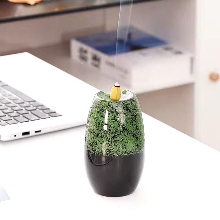 waterfall Incense burner cones Incense Fountain Ceramic holder Home decoration