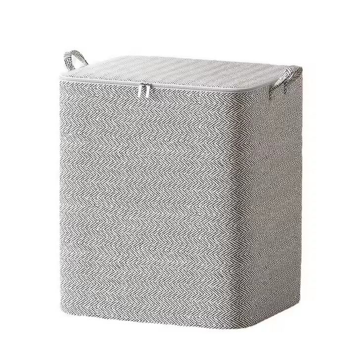 Large Capacity Household Quilt Storage Bag Clothes Quilt Storage Bag Moving Living Room Bedroom Quilt Sorting Storage Basket