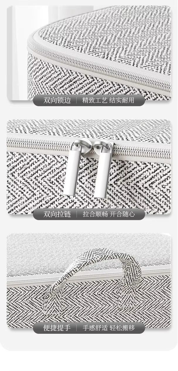 Large Capacity Household Quilt Storage Bag Clothes Quilt Storage Bag Moving Living Room Bedroom Quilt Sorting Storage Basket