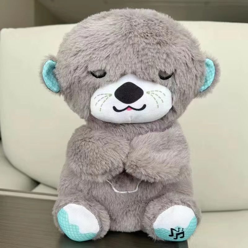Breathing Teddy Bear Multi Colors Soothe 'n Snuggle Otter Breathing Otter Plush Toy