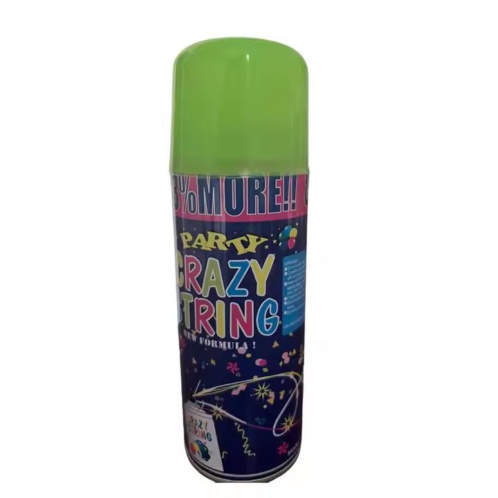 Wedding Christmas Birthday Party Decorations Colorful/Snow Streamer Handheld Silly Crazy String Spray