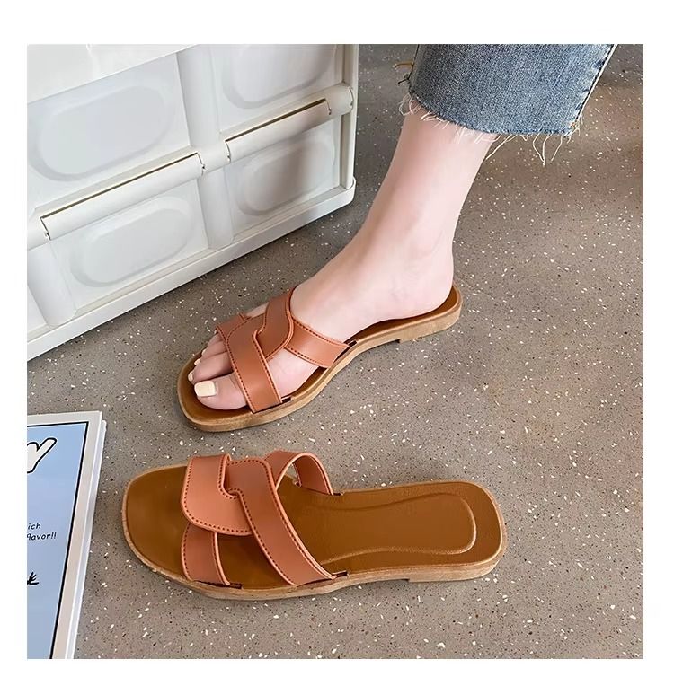 High quality fashionable anti-slip summer casual slide sandals slippers for women