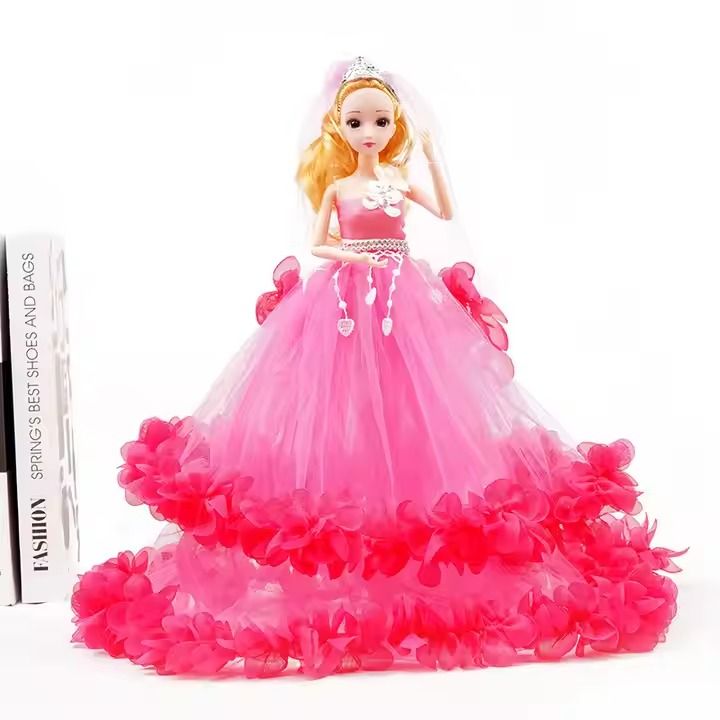 45CM Wedding doll girl gift toys Handmade Princess doll gift box set children's doll toys