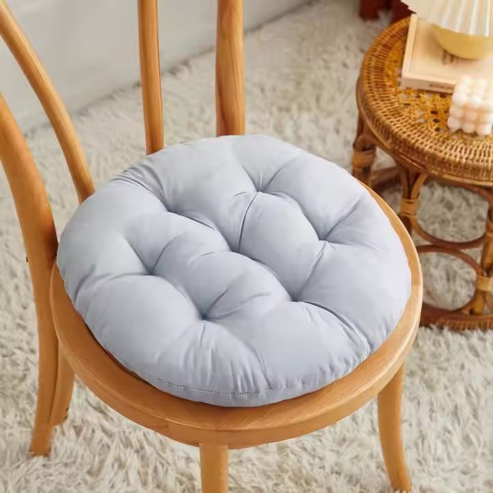 Brushed cotton fabric washable office chair pad cushion