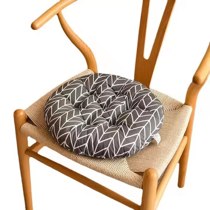 Brushed cotton fabric washable office chair pad cushion