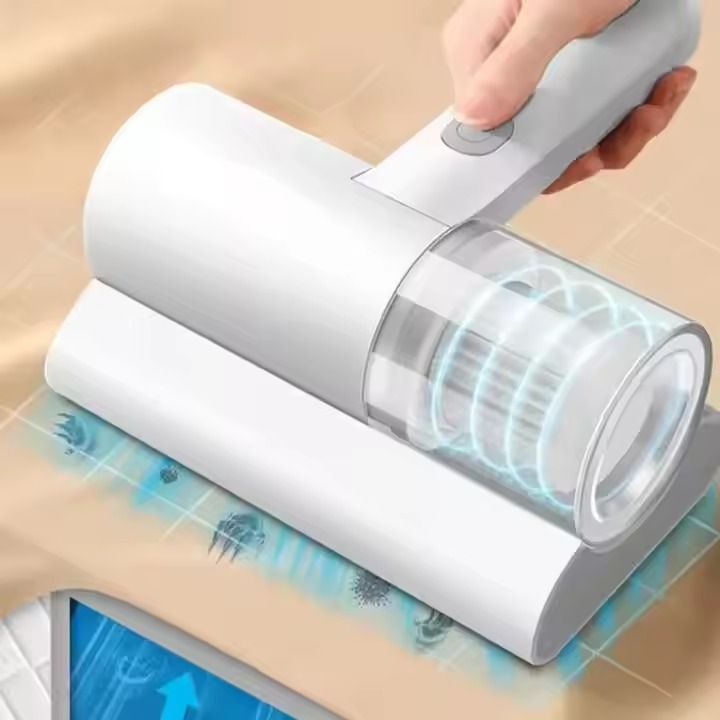 Electric Wireless Automatic Handheld Mite Remover Mini Vacuum Cleaner For House Hold
