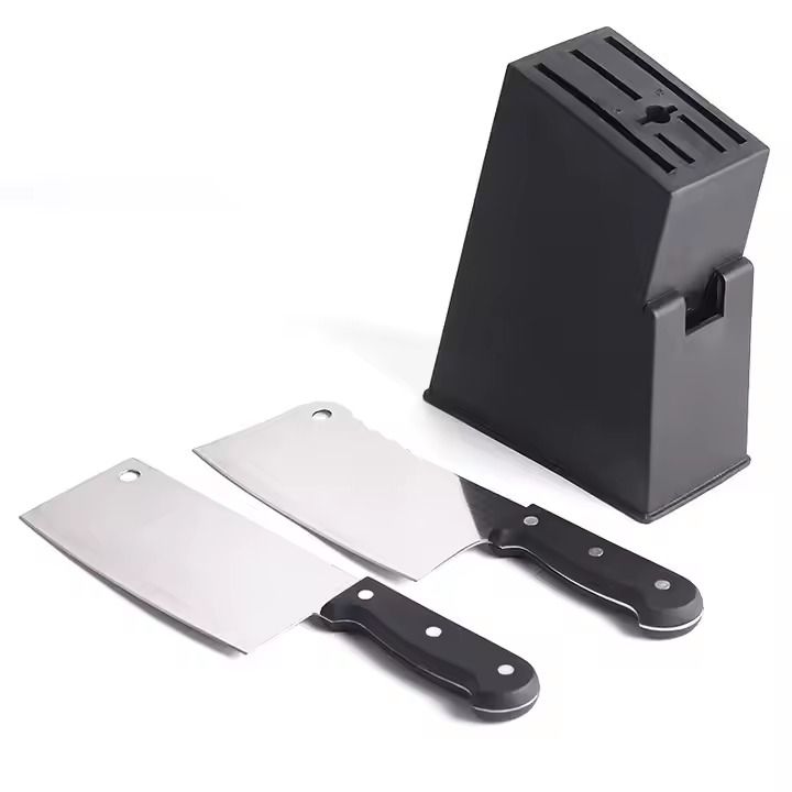 7pcs stainless steel Kitchen knife block set With Gift Kitchen Cooking Knife Set