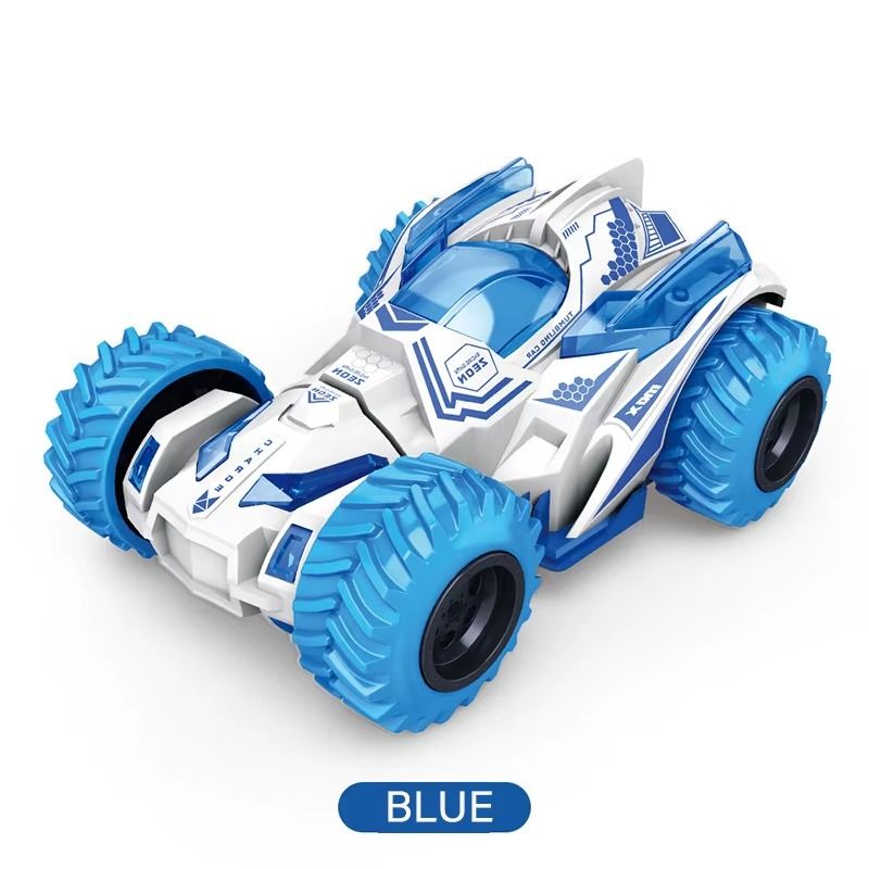 Four-Wheel Drive Inertia Off-Road Vehicle Twist Deformable Tumbling Double-Sided Car Stunt Rotating Deformable Children's Toy