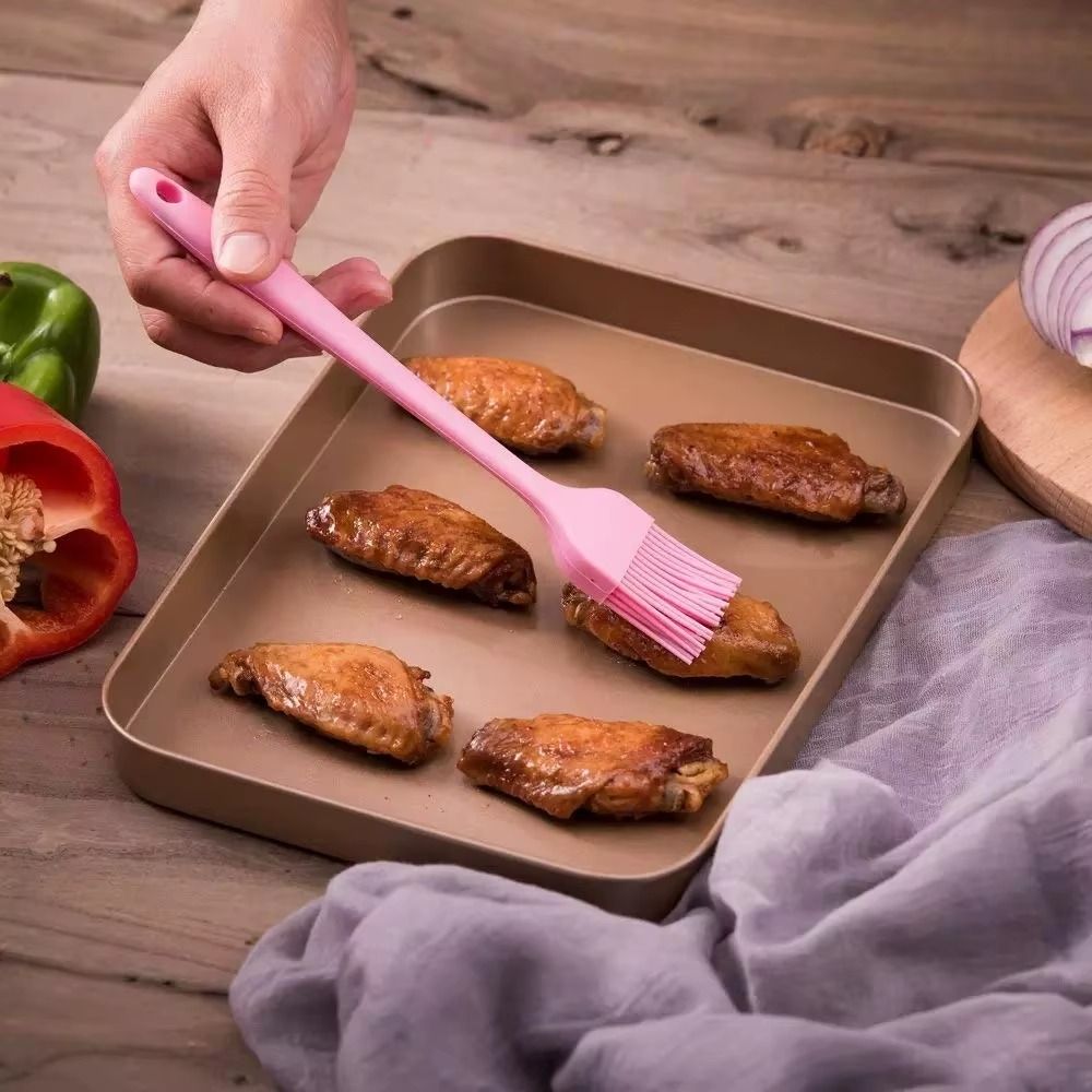 5Pcs Heat Resistant Food Silicone Kitchen Utensils Cooking Spatula Set
