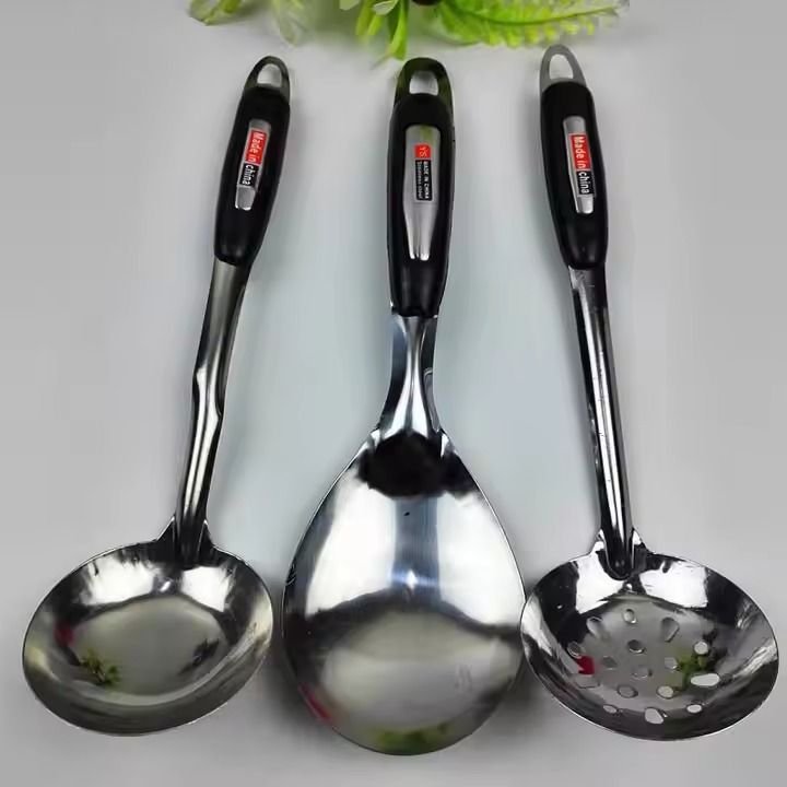 5PCS Heat Resistant Flexible Eco-friendly Reusable Kitchen Cooking Ware Set Plastic Cooking Utensil Sets