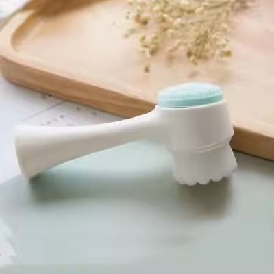 Double Facial Cleansing Hand Held Brushes