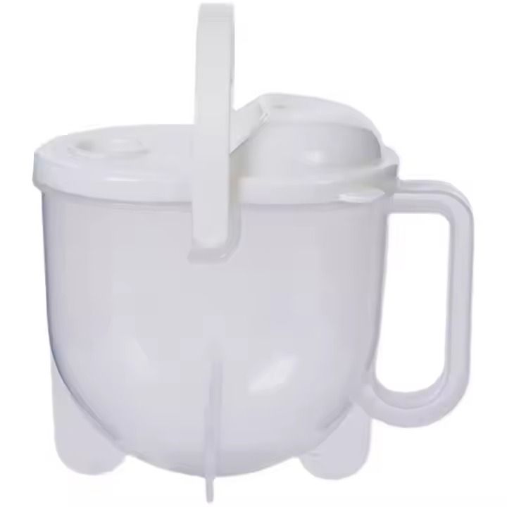 Drainer Clip Rice Washing Sieve Bowl With Lid Filter Smile Strainer Kitchen Gadget