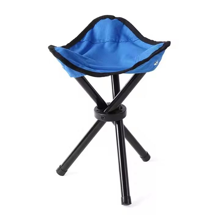 Folding Triangle Fishing Stool Triangle Foldable Chair with Free case for Camping