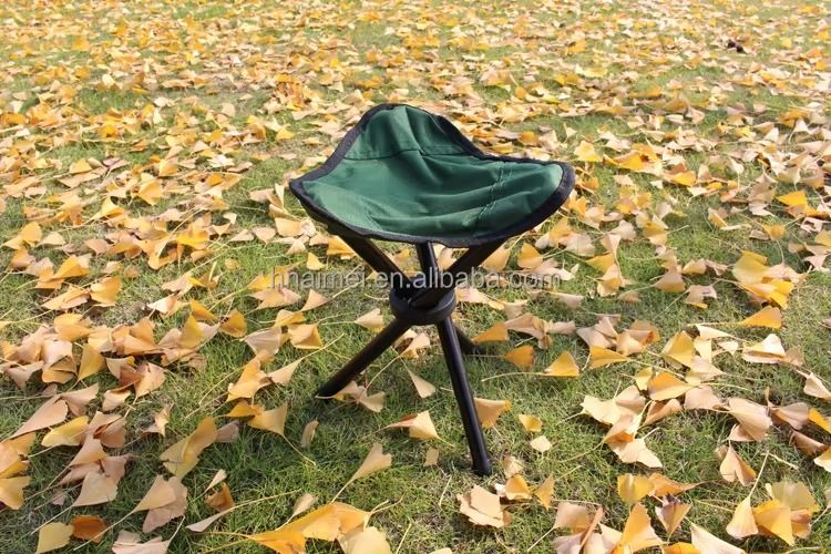 Folding Triangle Fishing Stool Triangle Foldable Chair with Free case for Camping