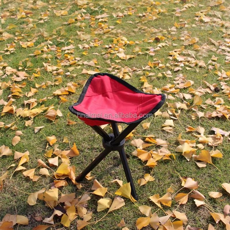 Folding Triangle Fishing Stool Triangle Foldable Chair with Free case for Camping