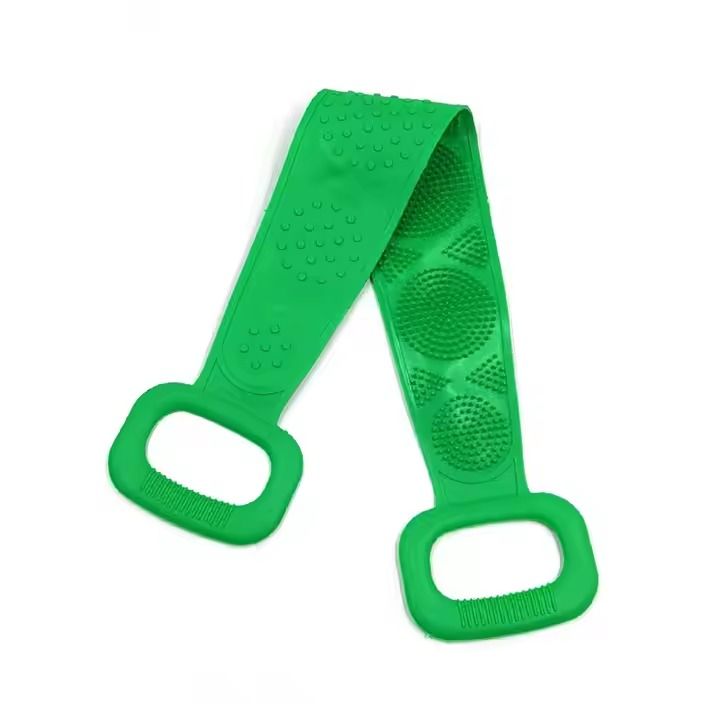 Exfoliating Silicone Back Scrubber for Deep Cleansing - Reusable Bath Tool Perfect for Home or Travel