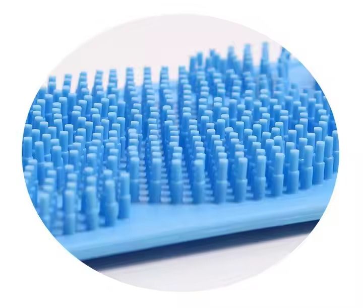 Exfoliating Silicone Back Scrubber for Deep Cleansing - Reusable Bath Tool Perfect for Home or Travel