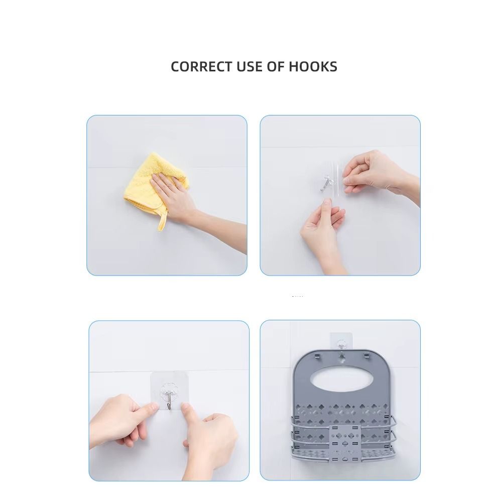 Wall Hanging Nail Free Collapsible Dirty Clothes Basket Portable Clothes Storage Basket