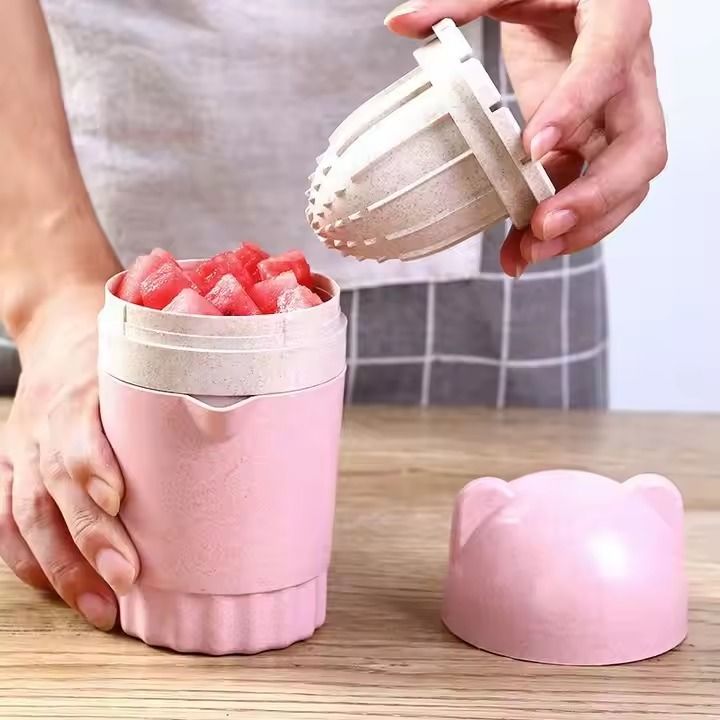 Manual Citrus Juicer Orange Lemon Fruit Squeezer 100% Original Juice Child Healthy Life Potable Hand Juicer Extractor Machine