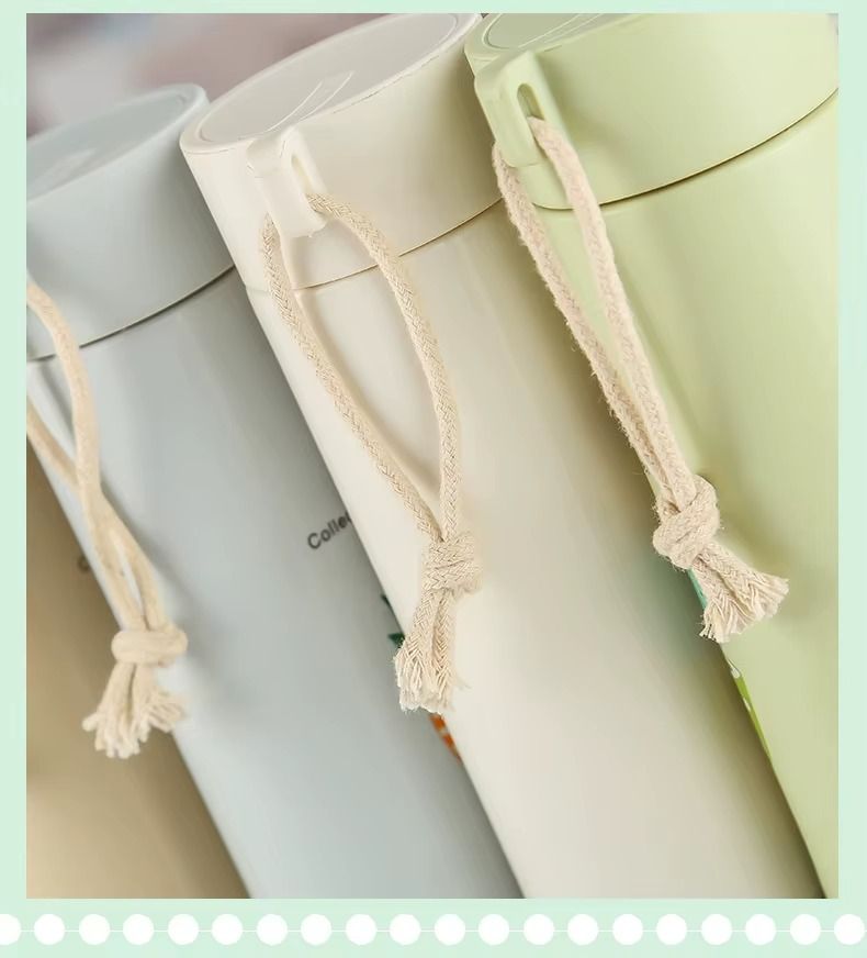 Glass Drinking Water Bottle Anti Scalding Hand Glass Cup With Plants Logo