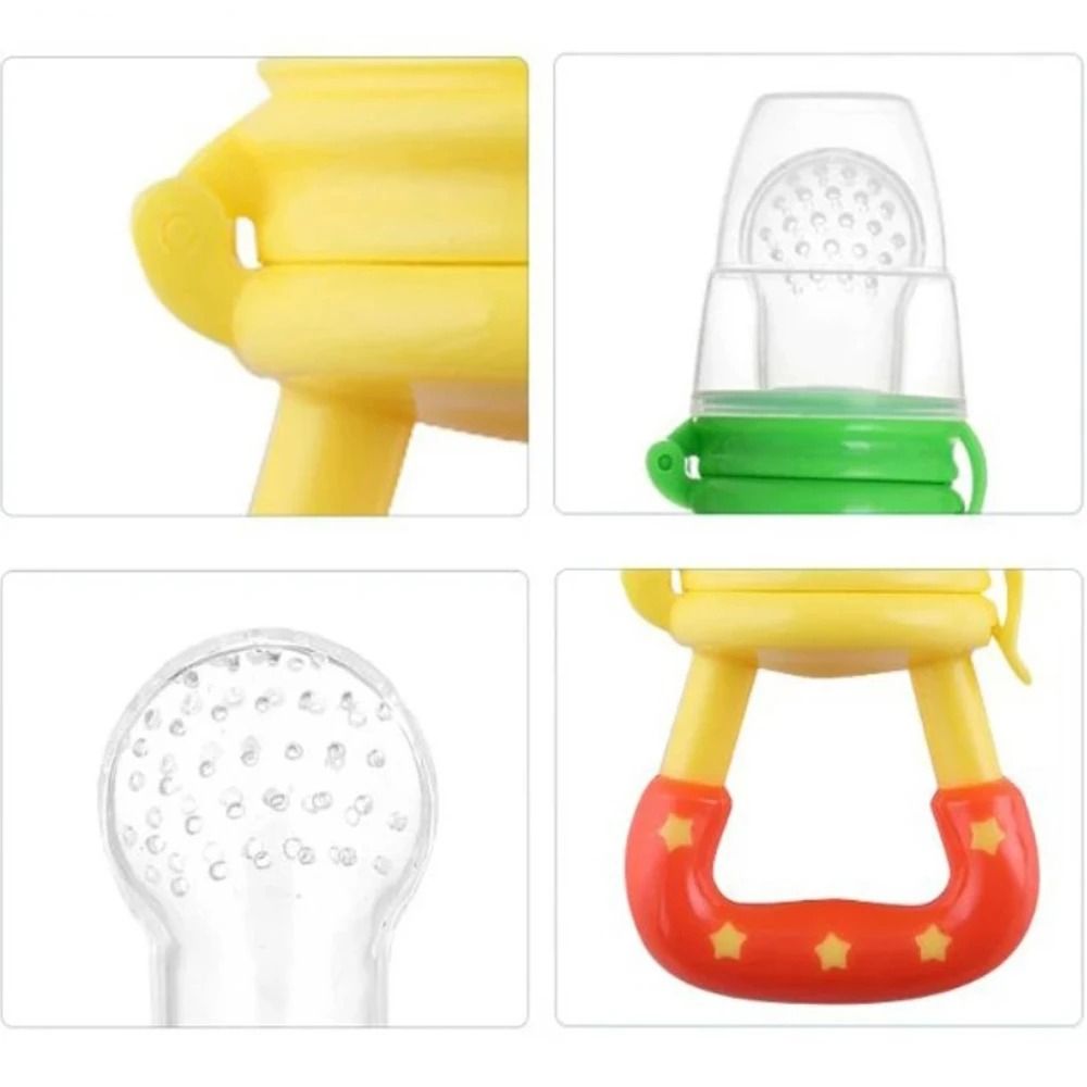 Baby Food Feeder Fruit Feeder Pacifier Infant Teething Toy Teether Includes Additional Silicone
