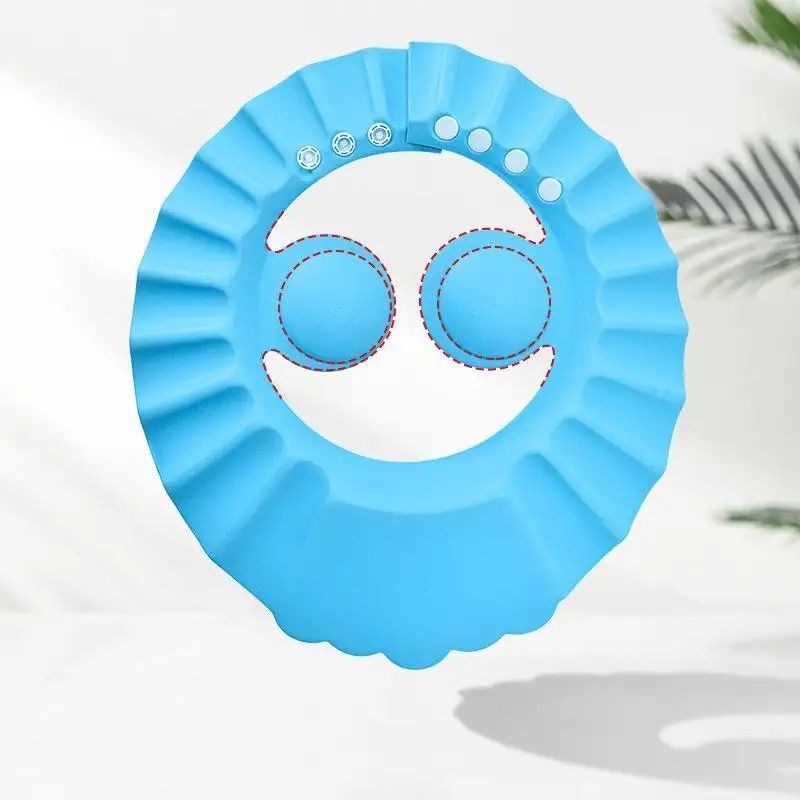 Adjustable Eye Ear Protector Kids Bathing Shower Head Cover Baby Washing Hair Hat