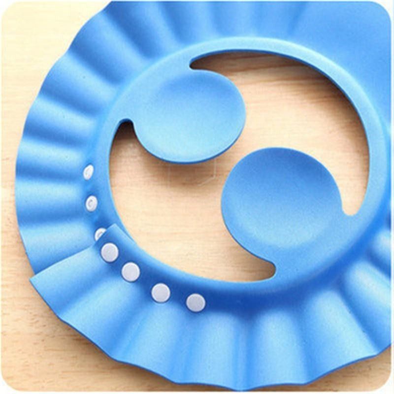 Adjustable Eye Ear Protector Kids Bathing Shower Head Cover Baby Washing Hair Hat