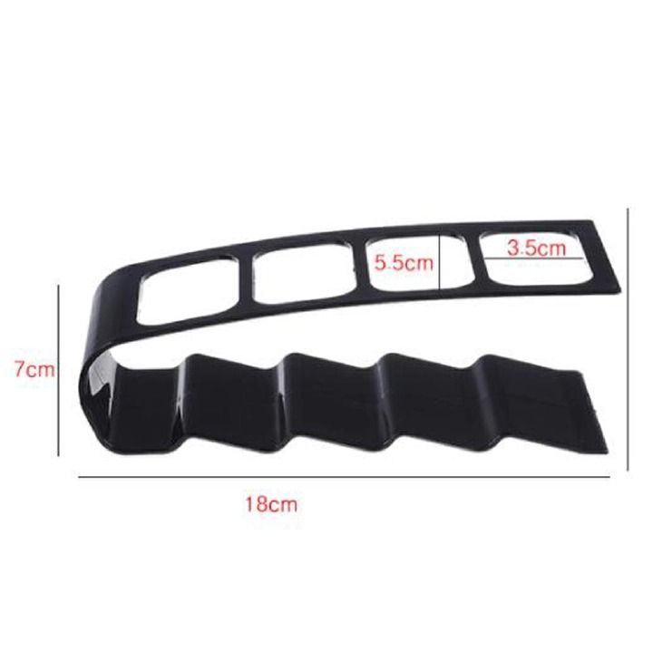 Home Storage Rack 4 Grid TV Air Conditioning Remote Control Stand Holder Upgrade and Reinforce to Prevent Tipping
