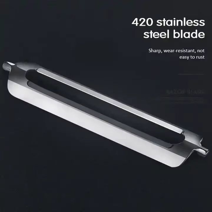 3 in 1 Rotary Round Vegetable Fruit Peeler Tool Multi- Functional Magic Trio Fruit Peeler With Stainless Steel Blade