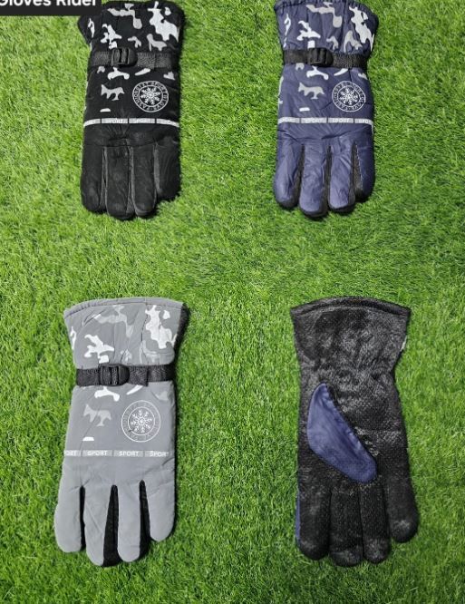 Thick Warm Skiing Gloves, One Pair