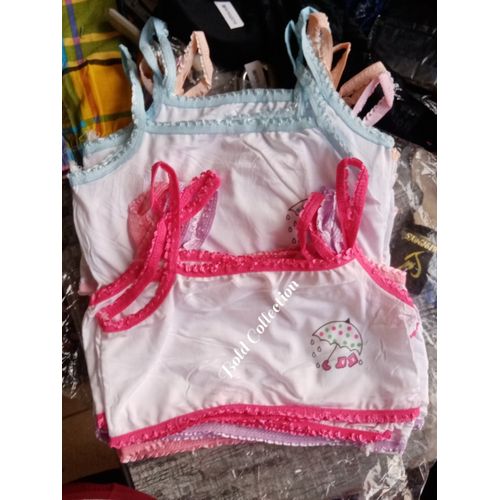 6Pcs Beautiful Teenage Girls Bra Top Bralletes
