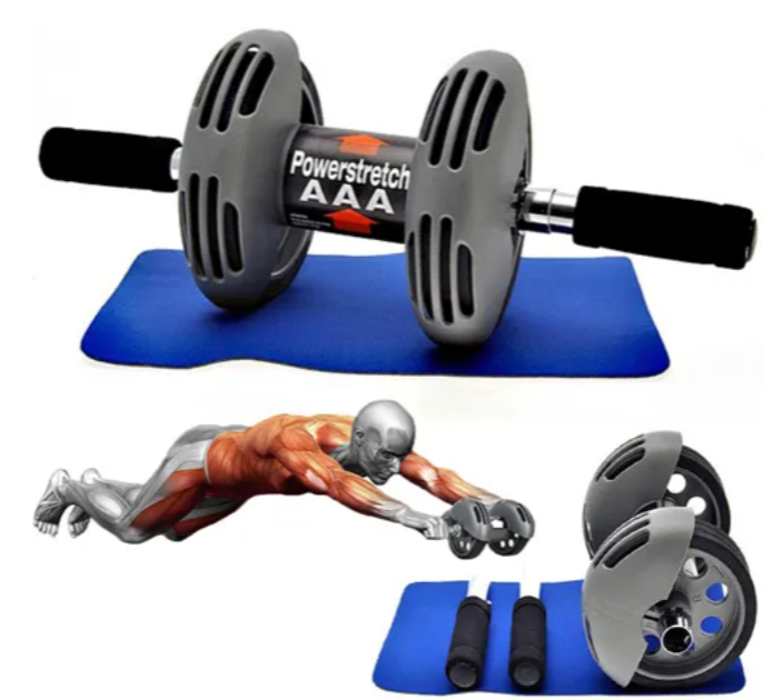 Instant Fit ‼️‼️Power Stretch ABS Roller With Inbuilt Spring and FREE Mat