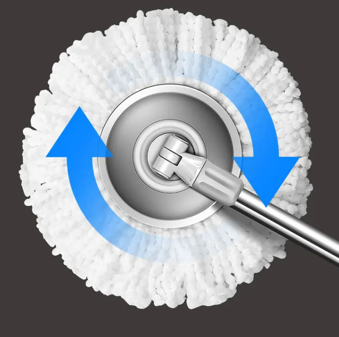 Magical 360 Spin Mop - With metallic Spinner for Convenience Exlusive Offer 2025!!