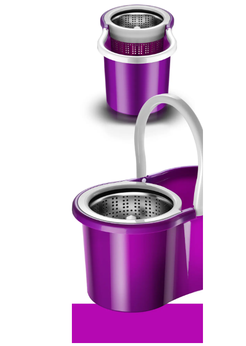 Magical 360 Spin Mop - With metallic Spinner for Convenience Exlusive Offer 2025!!