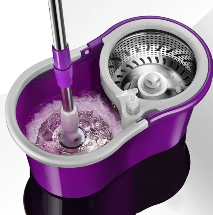 Magical 360 Spin Mop - With metallic Spinner for Convenience Exlusive Offer 2025!!