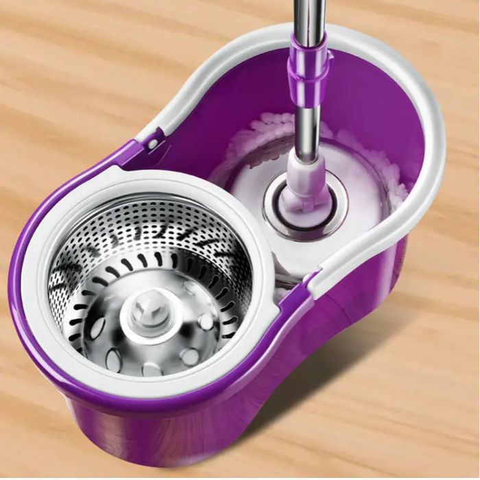 Magical 360 Spin Mop - With metallic Spinner for Convenience Exlusive Offer 2025!!