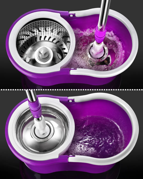 Magical 360 Spin Mop - With metallic Spinner for Convenience Exlusive Offer 2025!!