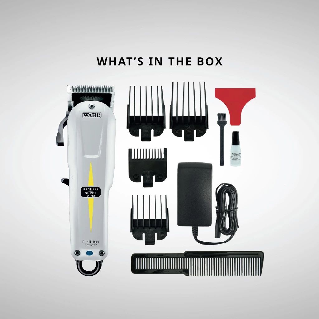 Original WAHL PRO LITHIUM cordless shaving machine: Exclusive Offer 2025 !! with 1 hour & 30 Minutes Shaving run time.